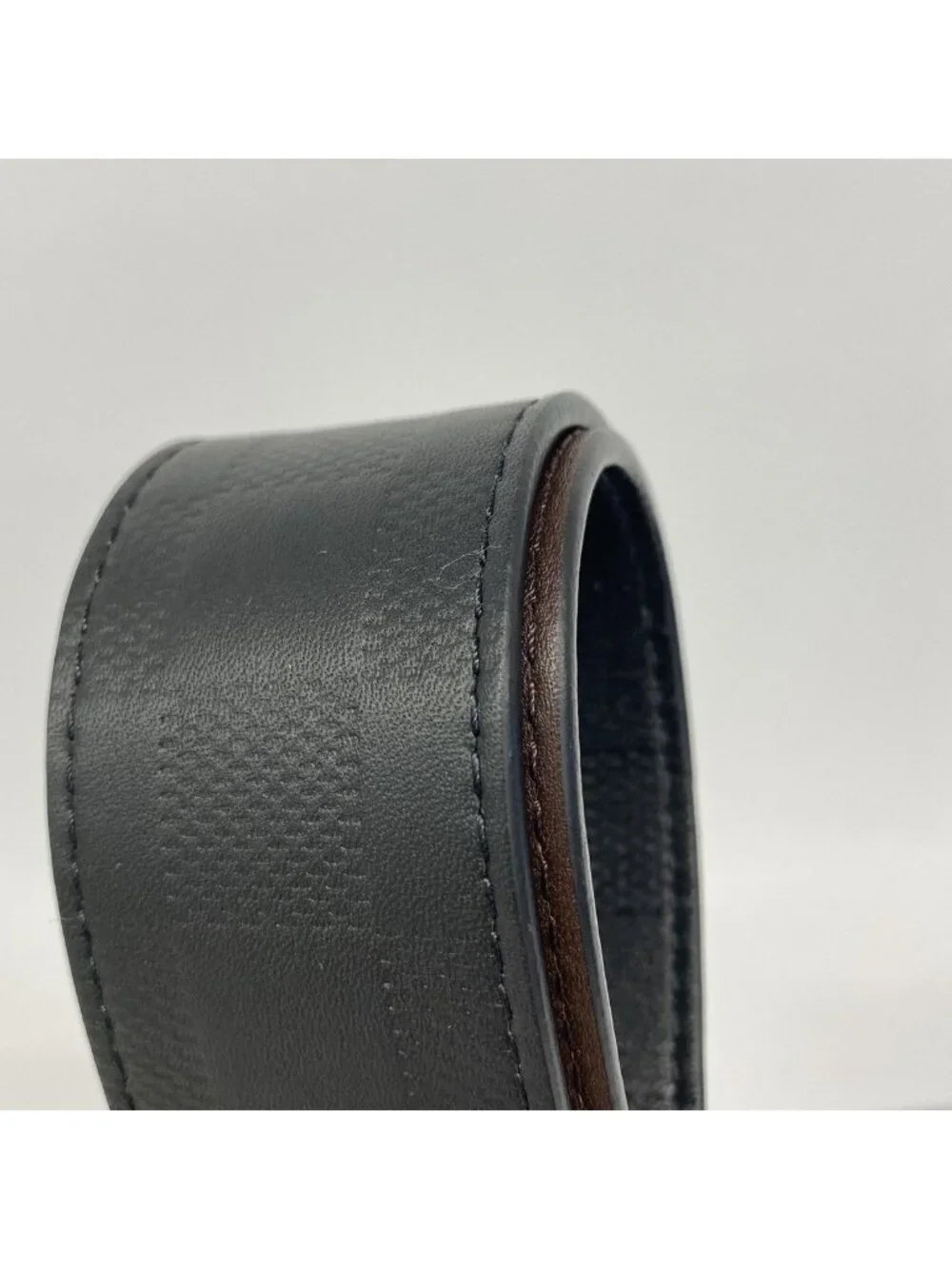Louis Vuitton Belt Damier Infini Print 40 Onyx Meteor
